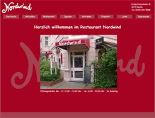 Tablet Screenshot of nordwind-berlin.de